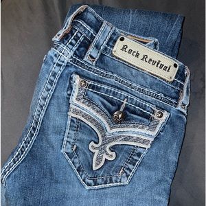 Womens Rock Revival Jeans